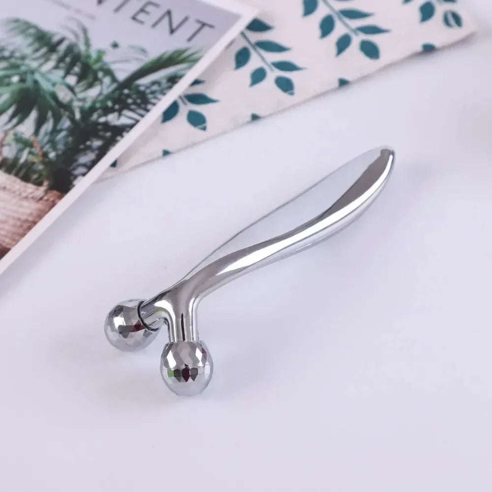 New Face Massager Lift Face 3D Roller Massager Thin Body Massage Tool Y Shape Massagers Skin Care Tools Neck Massager 360 Rotate